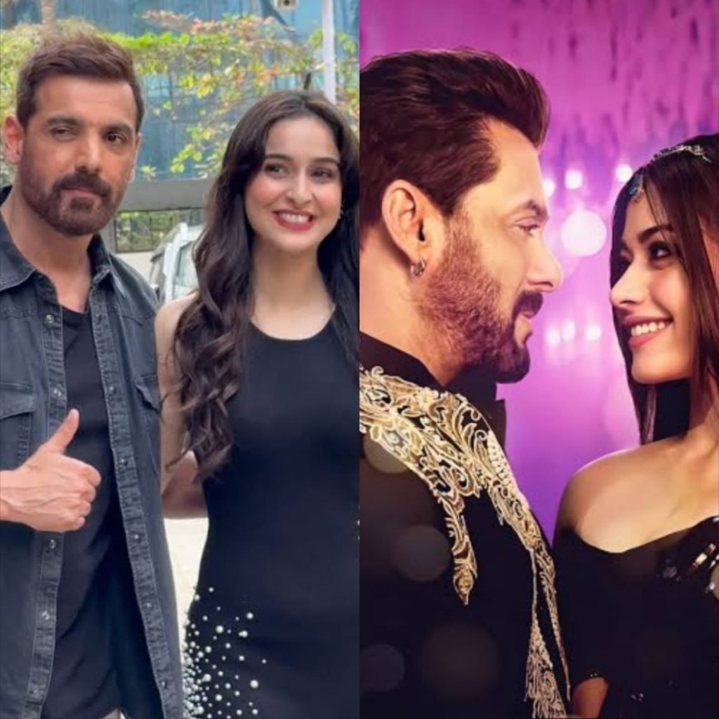 John Abraham-Sadia Khateeb, Salman Khan-Rashmika Mandanna